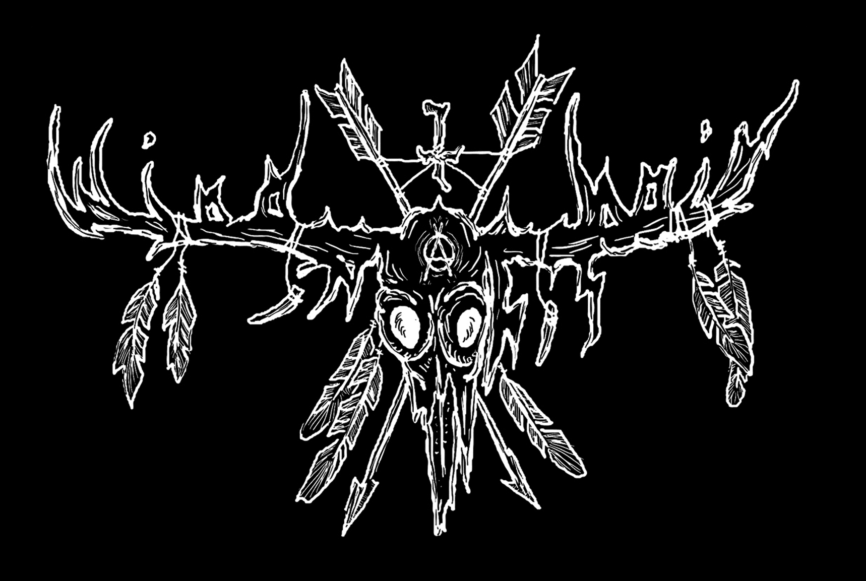 Wind In His Hair - Logo Patch