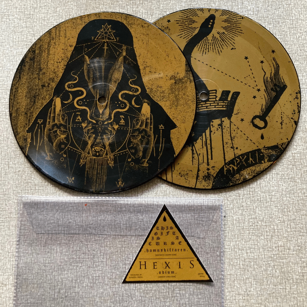 Hexis / This Gift Is A Curse - Split Picture-7"